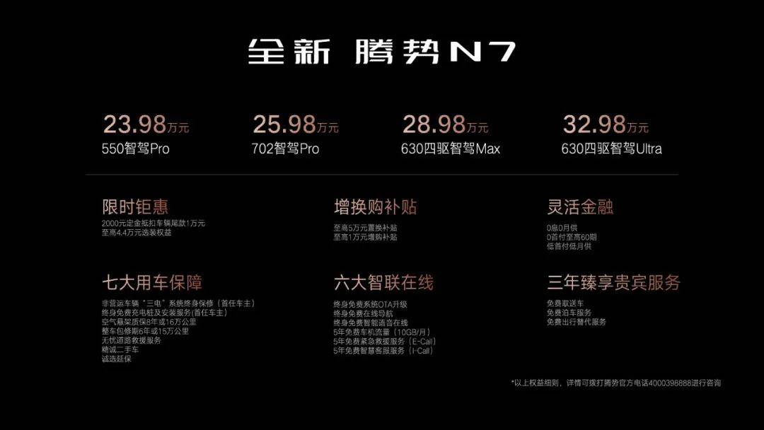 對標(biāo)Model Y,2024款騰勢N7夠不夠格?