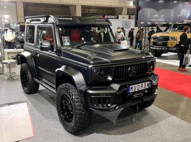 視覺沖擊力強大!鈴木吉姆尼“改裝版”集體亮相