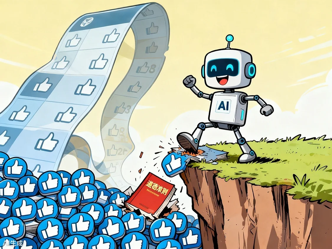 斯坦福大學研究稱AI能被“人氣”沖昏頭腦,會逐漸出現(xiàn)不道德行為 斯坦福大學研究稱AI能被“人氣”沖昏頭腦,會逐漸出現(xiàn)不道德行為